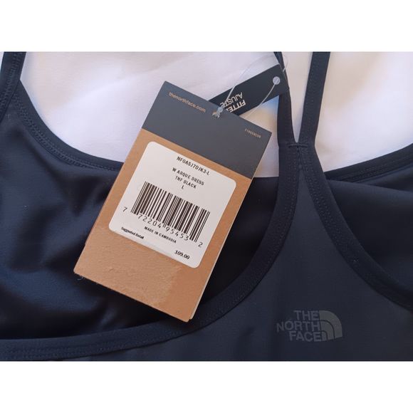 North Face Arque Black Dress Mini Spaghetti Strap NWT - Picture 16 of 16